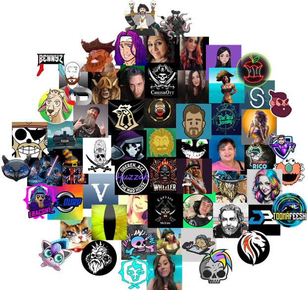 Streamer logos